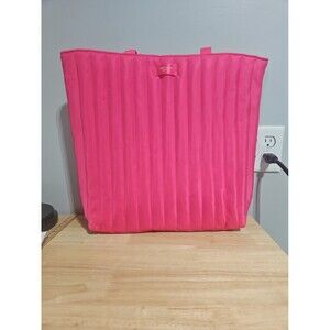 Kate Spade Fragrances pink Tote travel Bag Shopper Overnight Beach Handbag